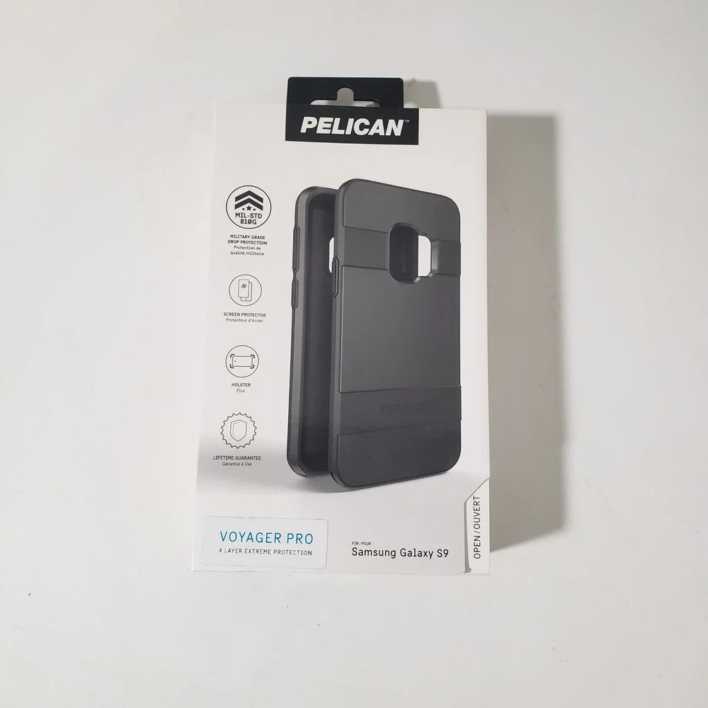 Pelican Voyager Pro Phone Case‎ Samsung Galaxy S9 Black Rugged Holster